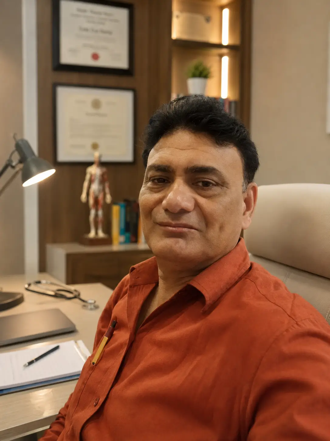 Dr. M. S. Bisht, Ayurvedic physician